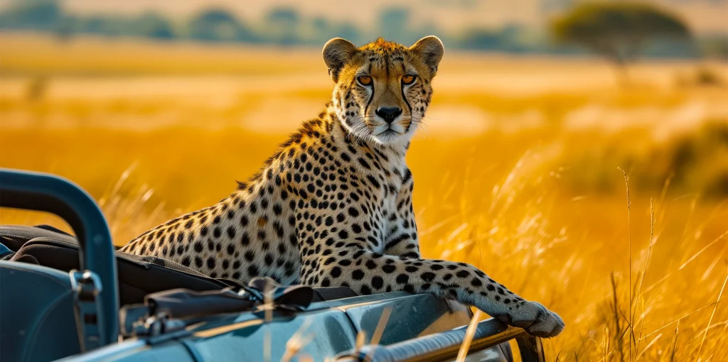 Seasonal comparison of Tanzania safari landscapes across different times of year
