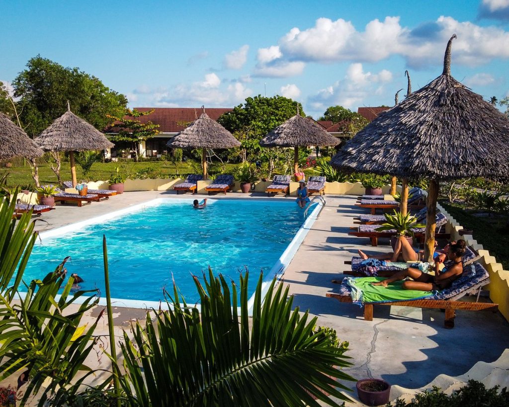 Eco-friendly beachfront lodge on Mafia Island Tanzania