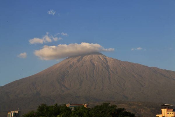 Mountain in Arusha city, Tanzania